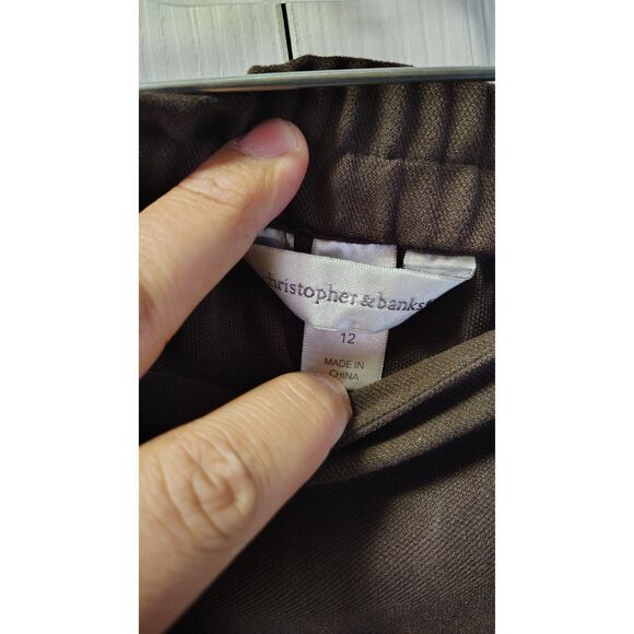 Christopher & Banks Size 12 Brown Maxi Skirt - Picture 3 of 5